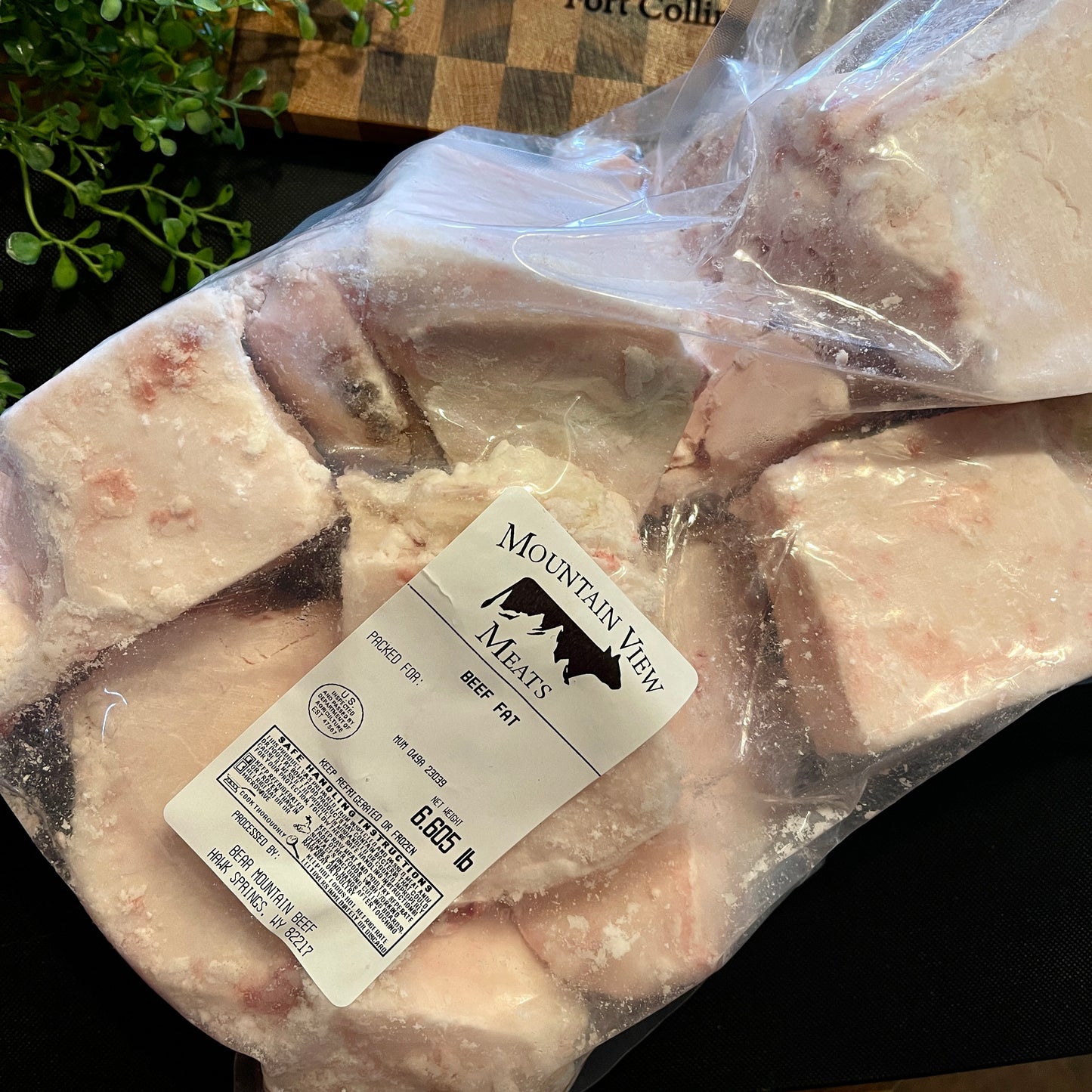 Raw Beef Fat (for Tallow) or Pork Fat (for Lard)