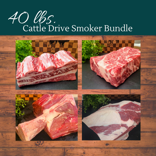 40 lb Cattle Drive Smoker Bundle