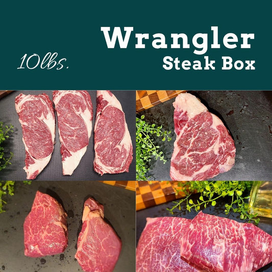 10 lb Wrangler Steak Box