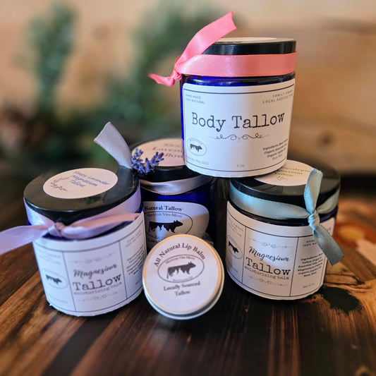 Tallow Skin Creams & Lip Balm