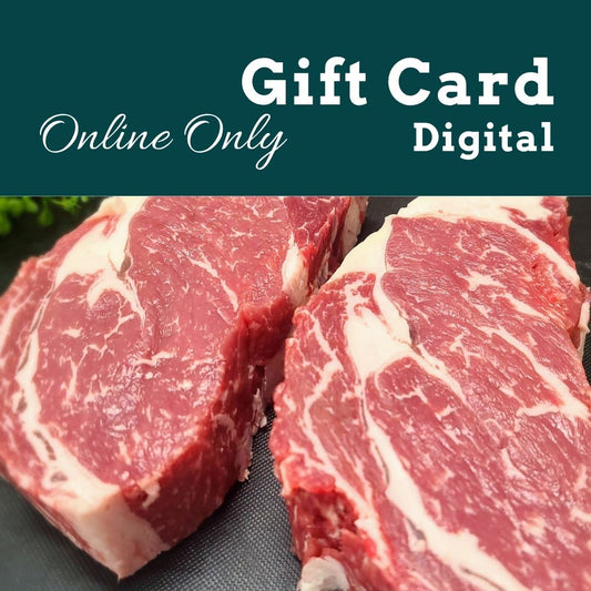 Mountain View Meats Gift Card - DIGITAL for ONLINE USE