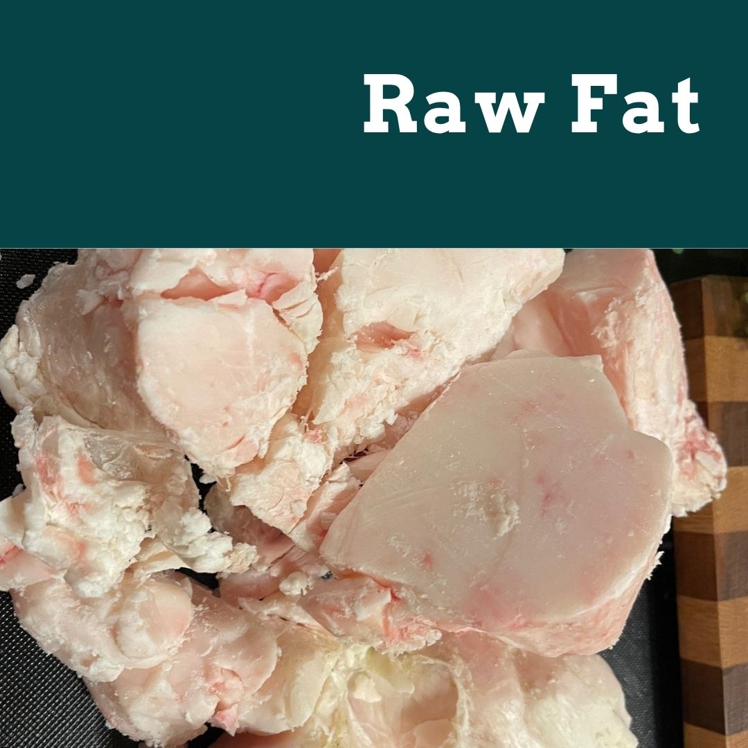 Raw Beef Fat (for Tallow) or Pork Fat (for Lard)