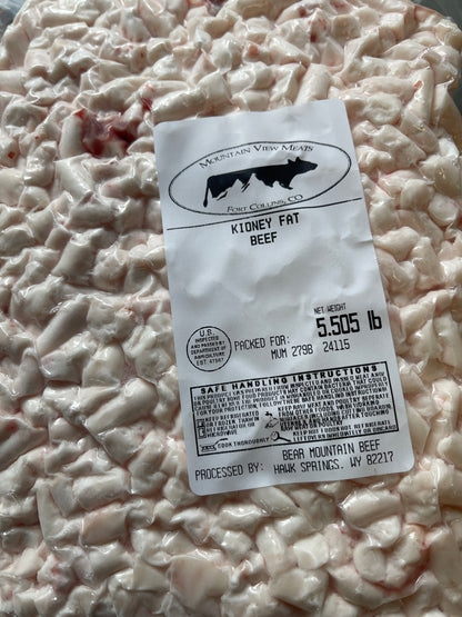Raw Beef Fat (for Tallow) or Pork Fat (for Lard)